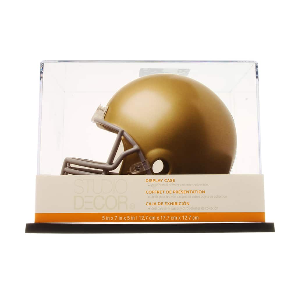 Shop For The Mini Helmet Display Case By Studio Decor At Michaels